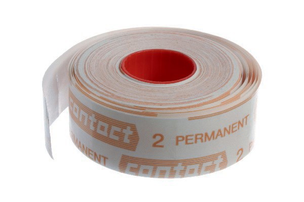 Prismærker rulle neutral hvid m/1100 stk